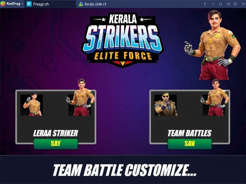 Kerala Strikers Elite Force Character Customization